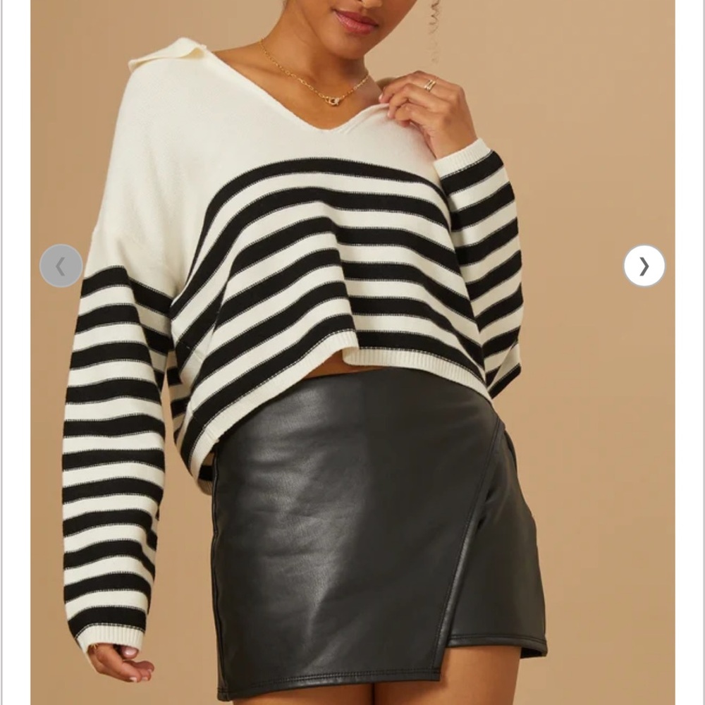 Altar'd State Black Mini Skirt NEVER WORN
